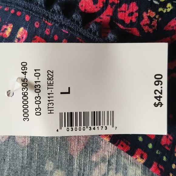 Long sleeve tie front top! - Picture 4 of 8